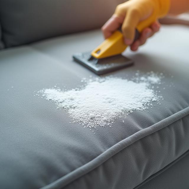 Sofa upholstery cleaning before and after